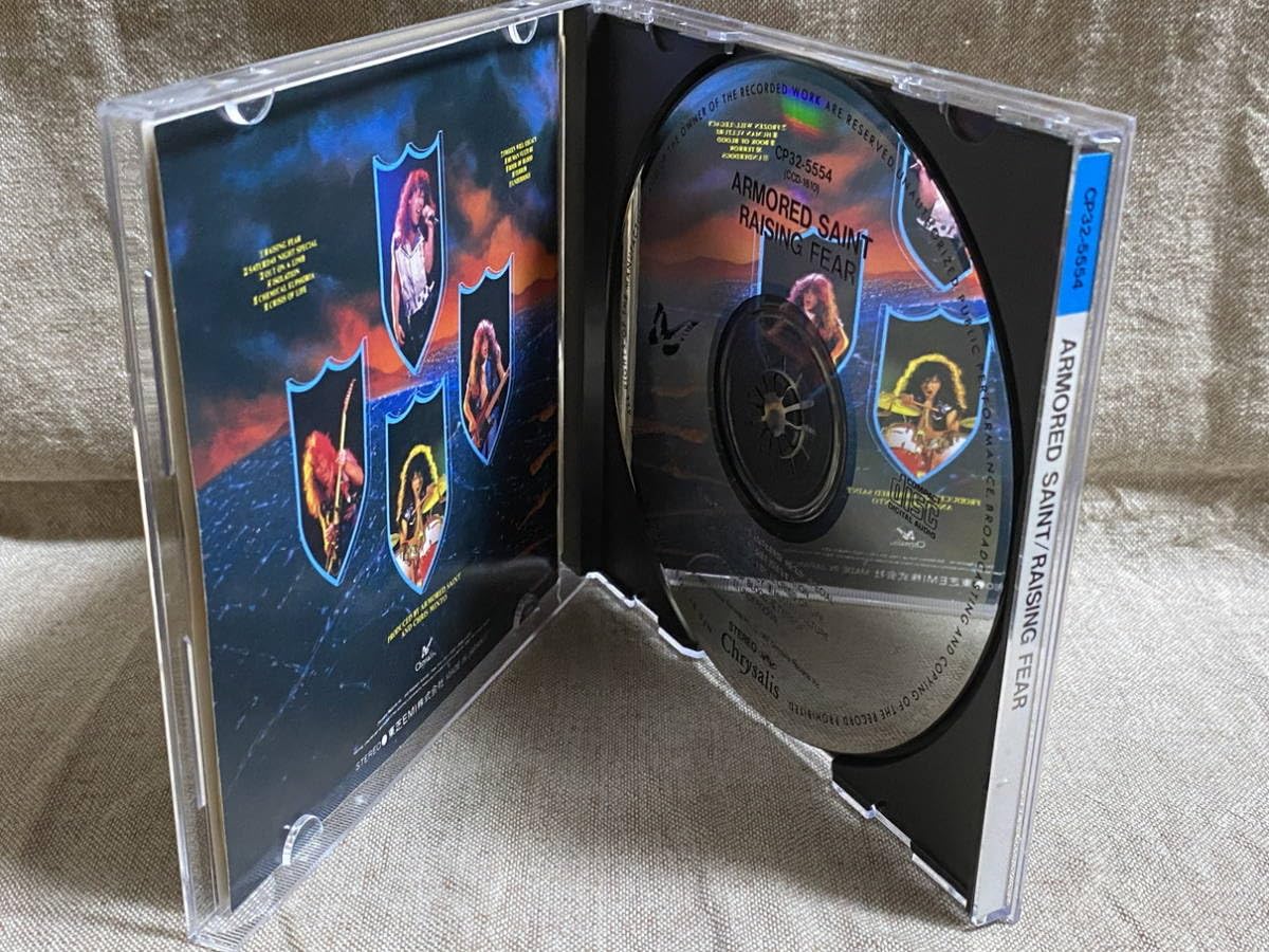 Amazon.co.jp: [L.A.METAL] ARMORED SAINT - RAISING FEAR CP32-5554